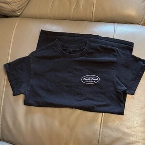 Death Coast Supply Jellyfish Purple Graphic Black T-Shirt size small